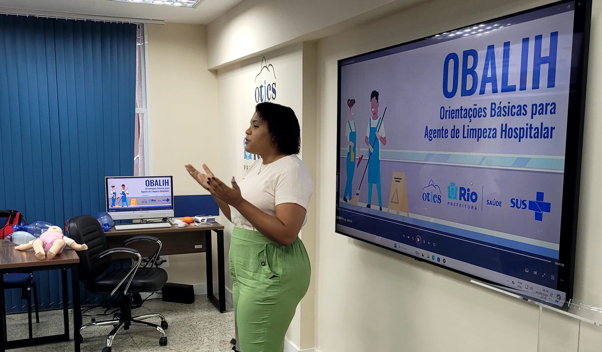 Curso de Orientações Básicas Agente de Limpeza Hospitalar – OBALIH