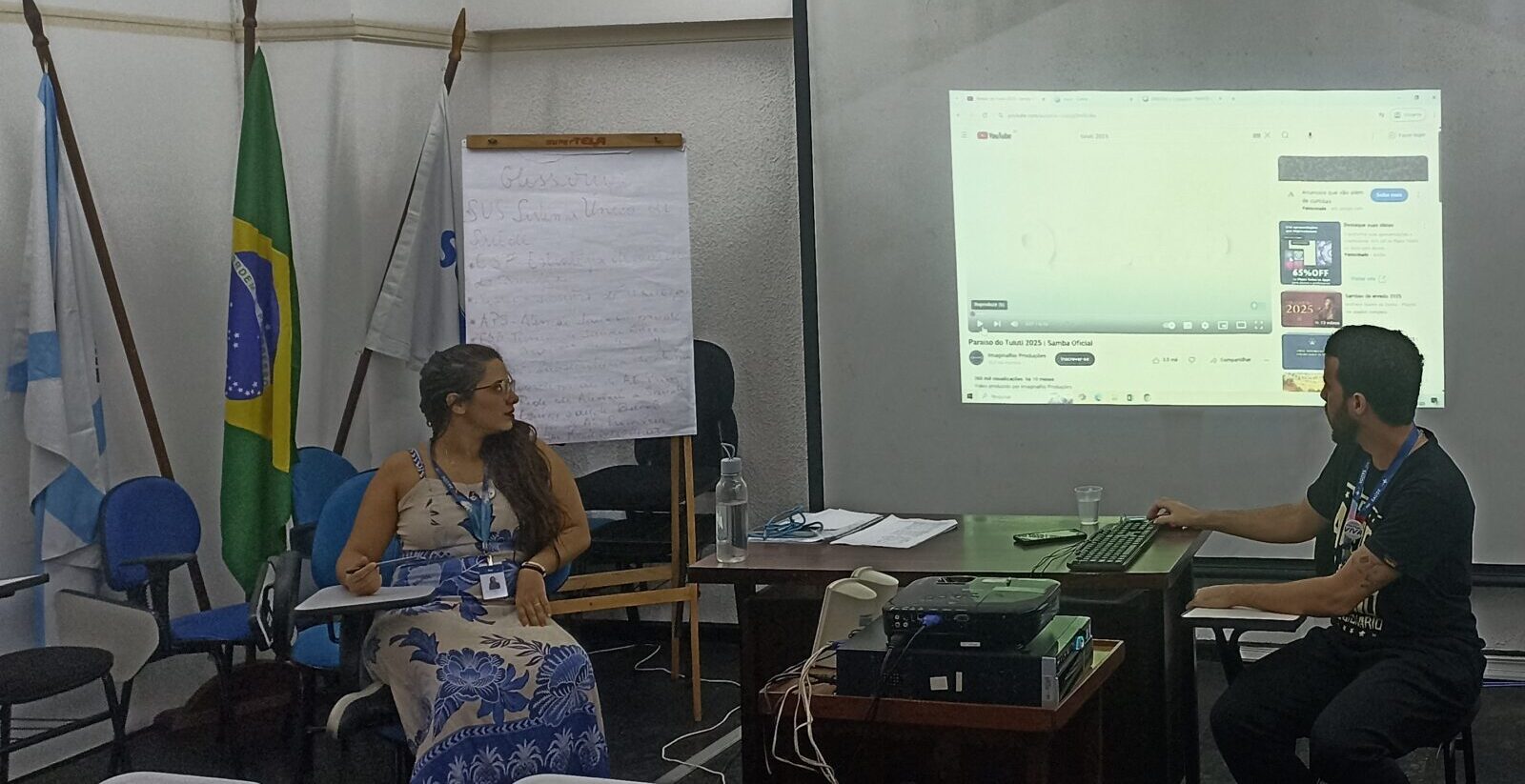 Terceiro dia de Treinamento sobre conhecimentos técnicos e estratégias de atuação na atenção primária.