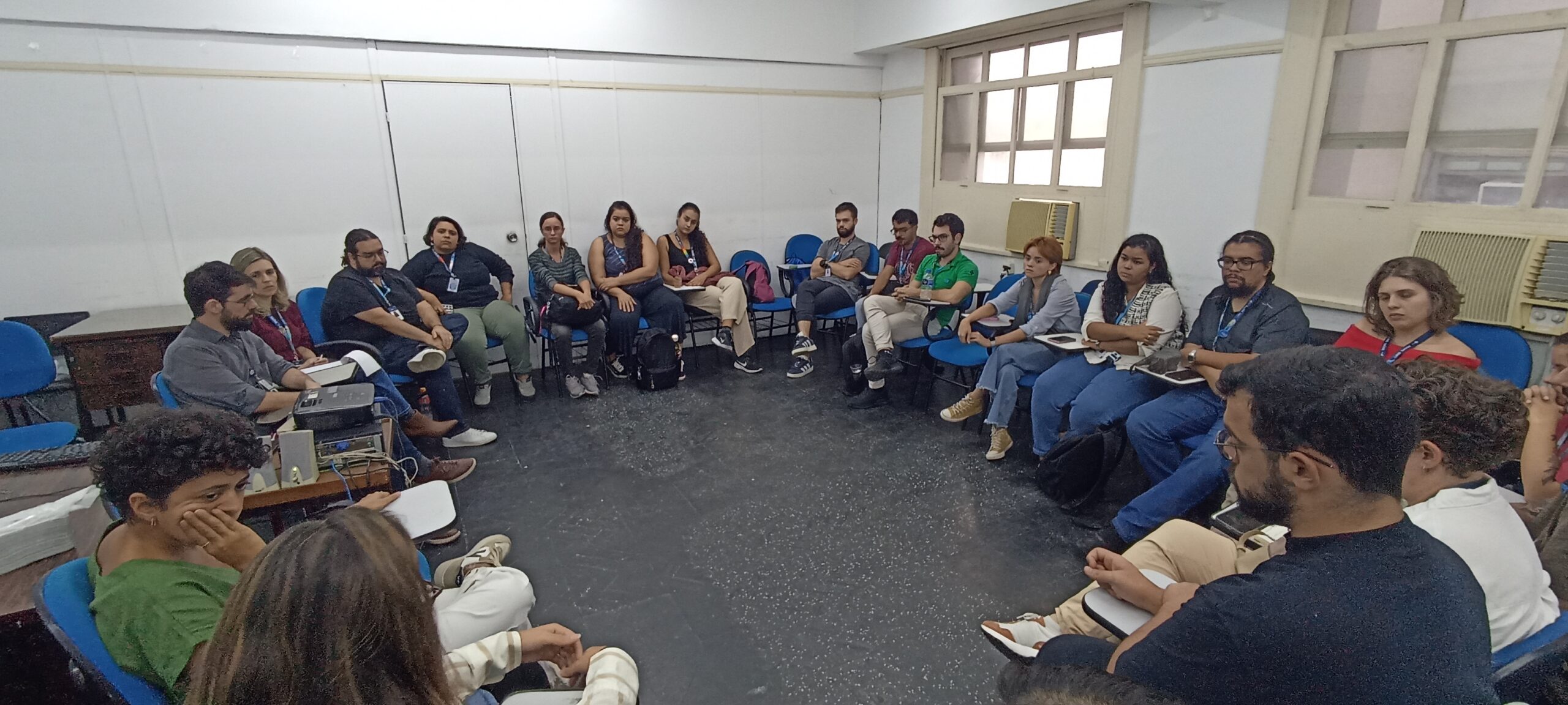 Reunião dos residentes do programa de residência Médica.