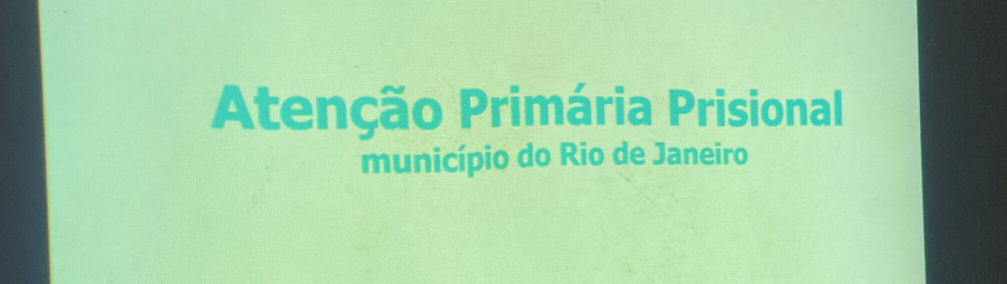 Reunião sobre Saúde Prisional