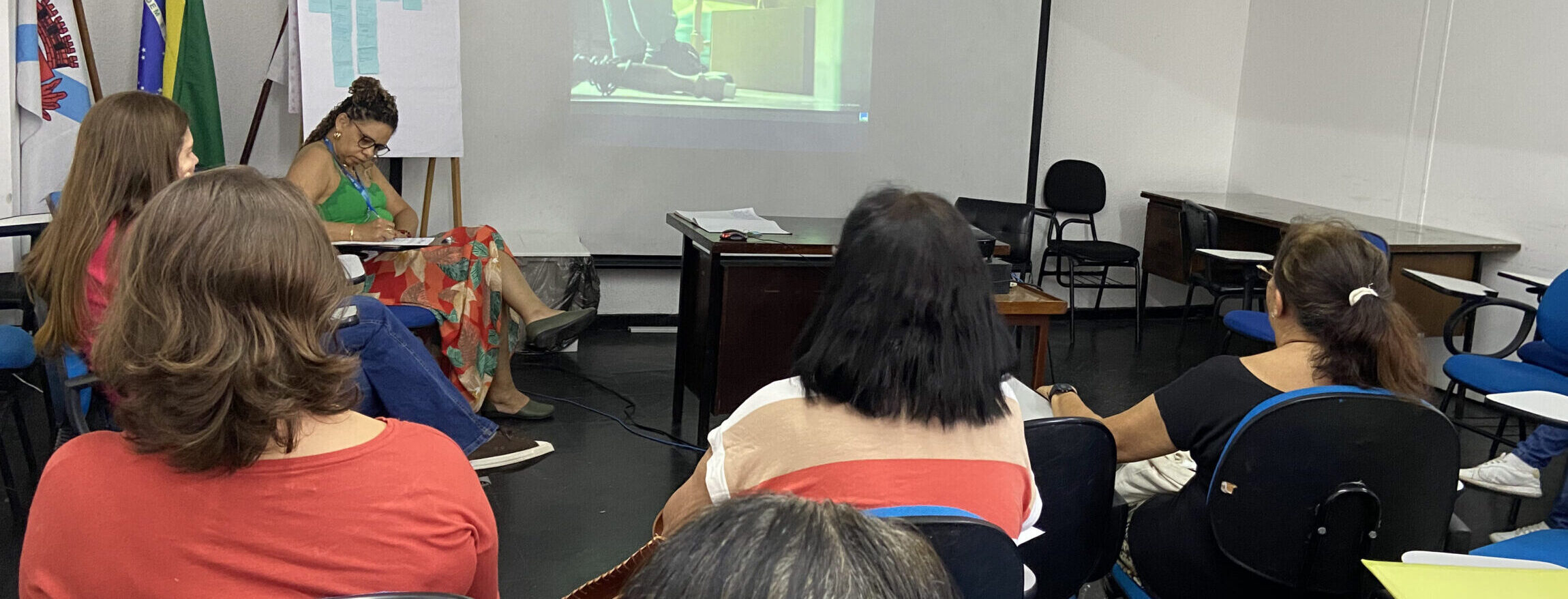 Colegiado Gestor da Policlínica Antônio Ribeiro Netto (PARN) – Agosto Lilás: Mês de conscientização da luta contra violência doméstica.